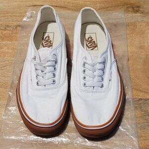 Vans Canvas rubber waffle outsoles sneakers.